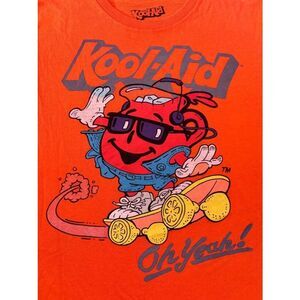 Kool-Aid "Oh Yeah!" Orange Graphic Tee - Men's, Size S